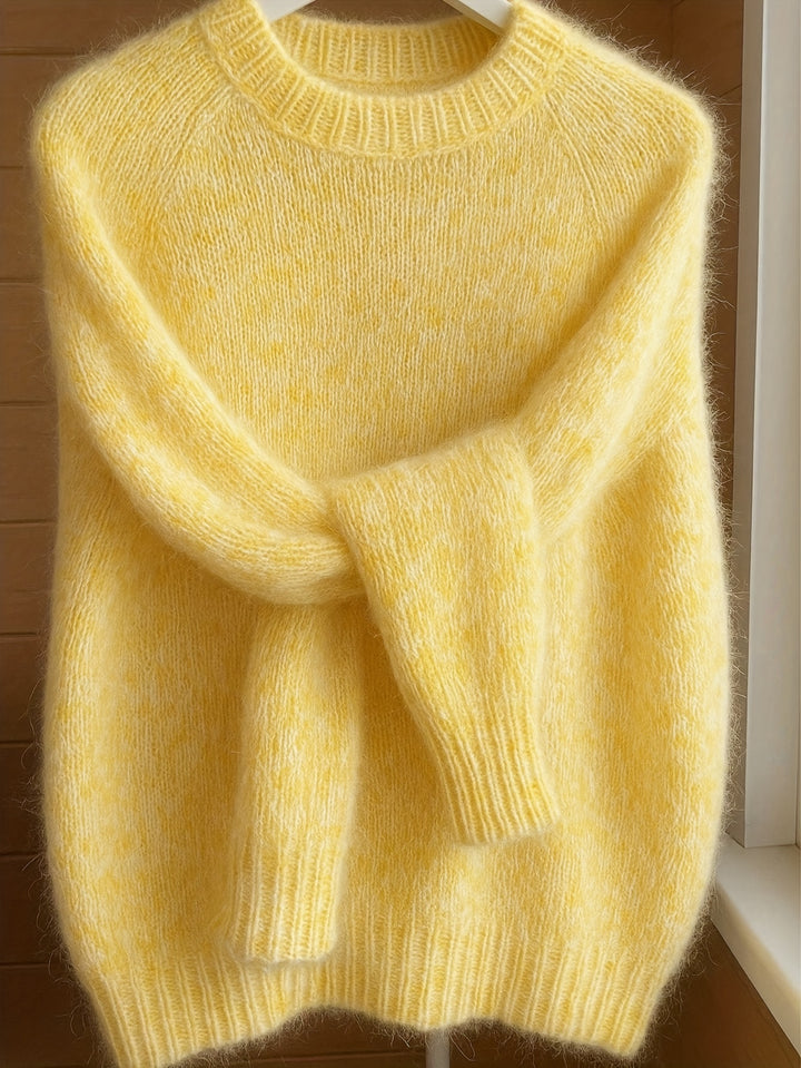 Cloud Knit Sweater | Lemon Yellow