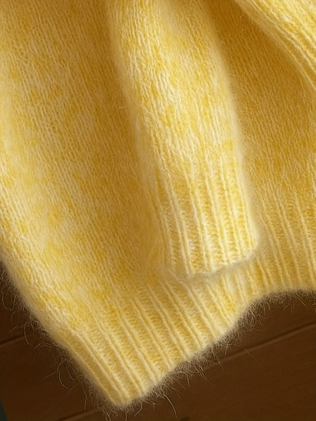 Cloud Knit Sweater | Lemon Yellow