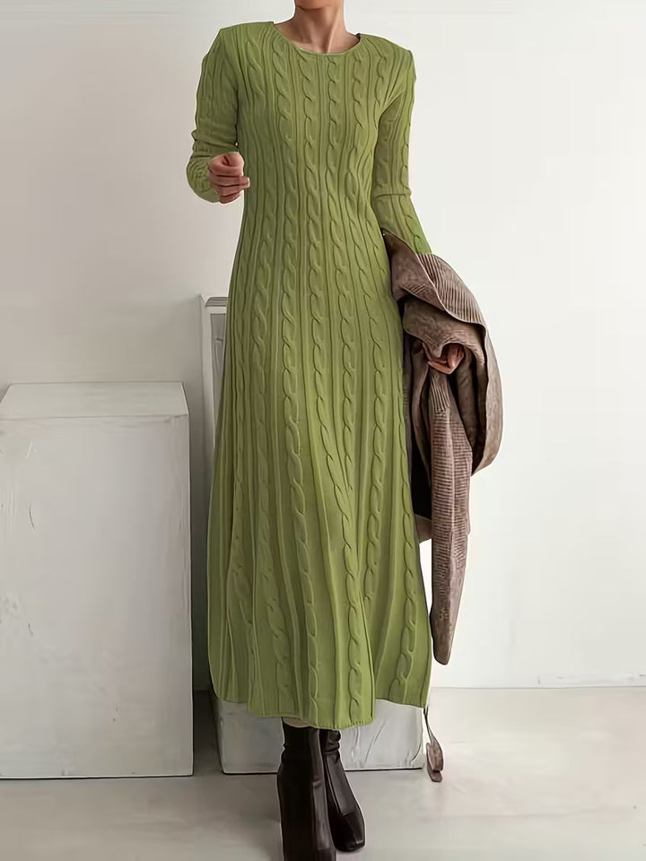 Harper Lane | Elegant Knit Maxi Dress