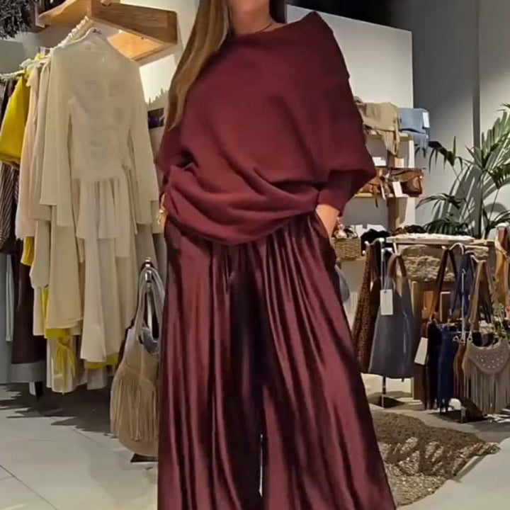Everly | Elegant set with off-the-shoulder design