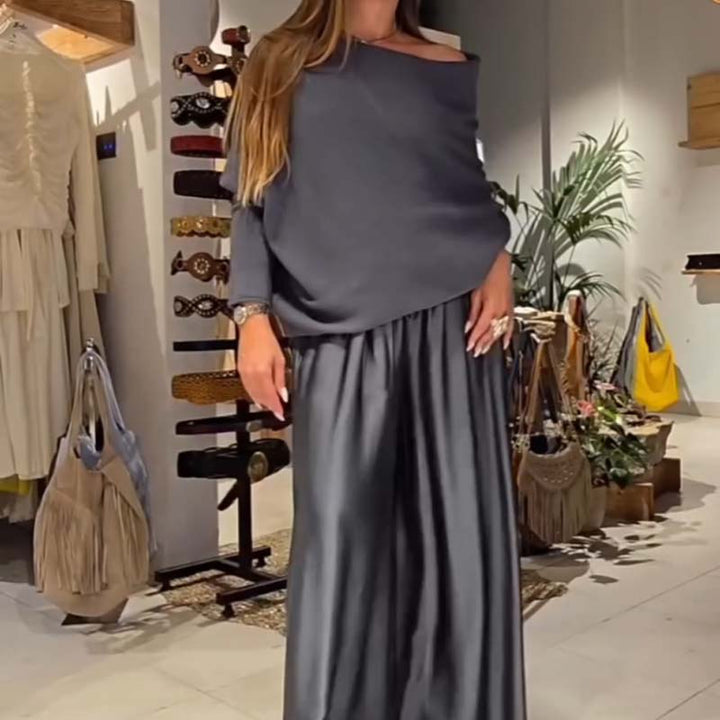 Everly | Elegant set with off-the-shoulder design