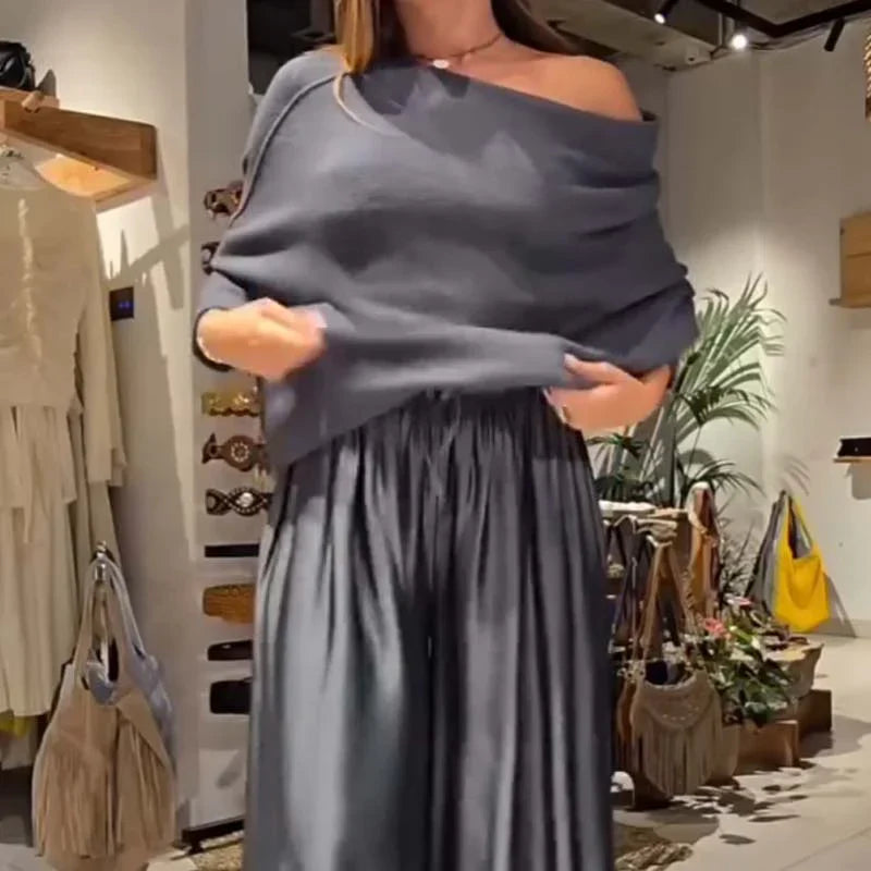 Everly | Elegant set with off-the-shoulder design