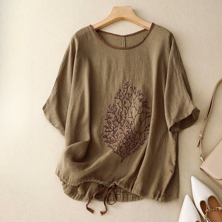 Arbor Drawstring Blouse